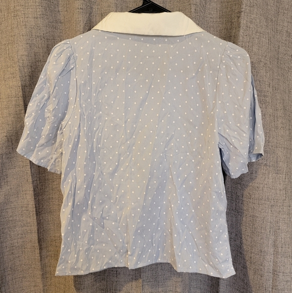 Made by Mishow collared blouse - Picture 2 of 4